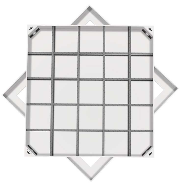 龙华不锈钢方井展示